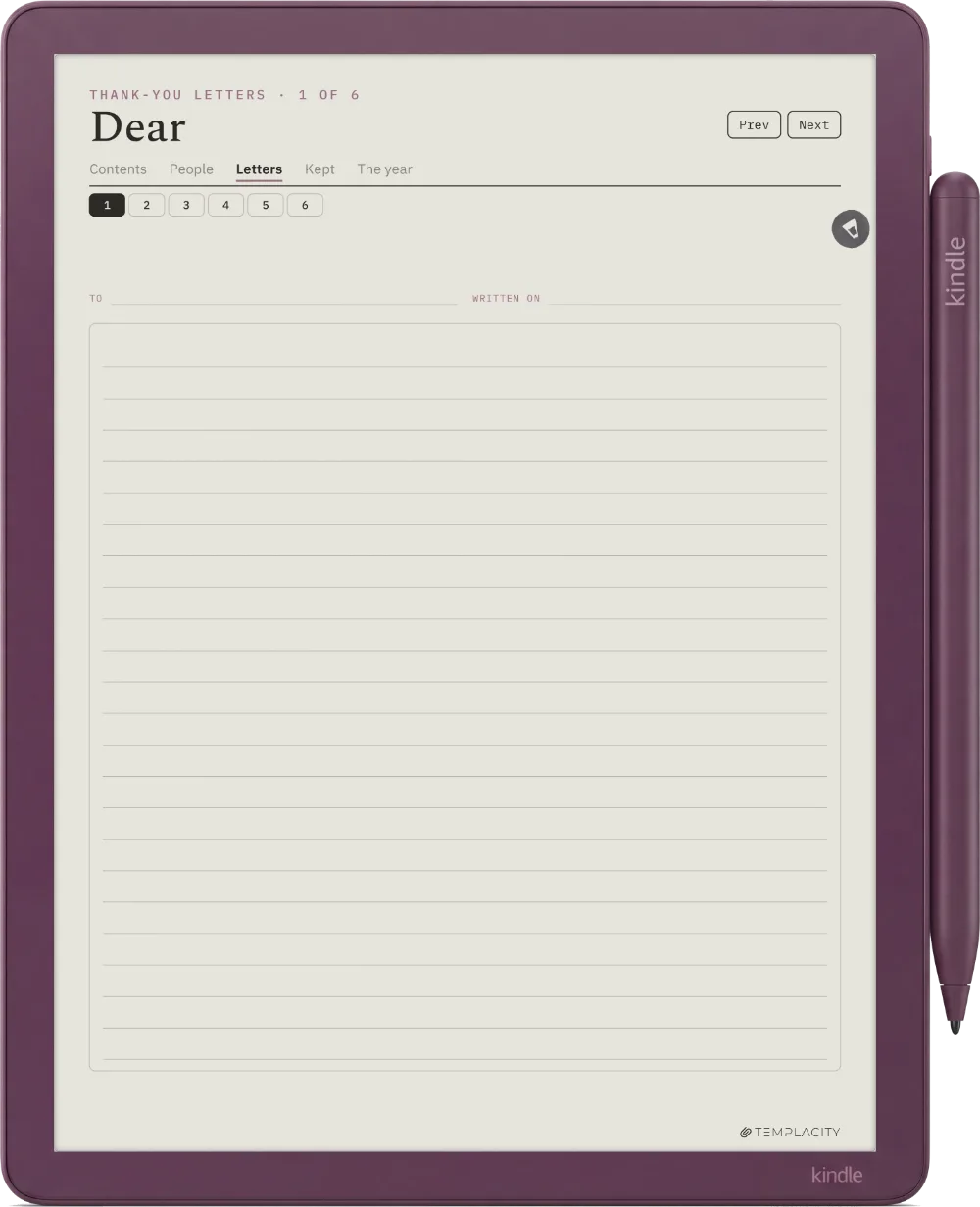 A Year of Gratitude Kindle Scribe Colorsoft 第 9 页