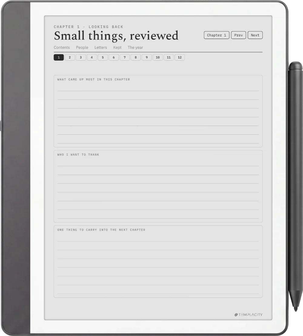 A Year of Gratitude Kindle Scribe page 7