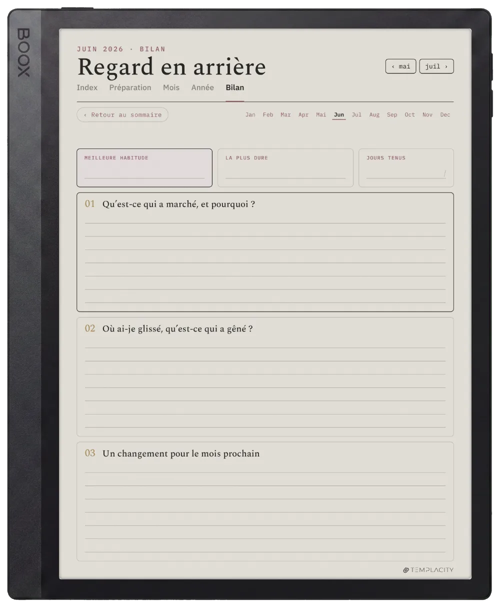 The Planner · Habit Tracker Boox Tab Ultra C Pro page 5