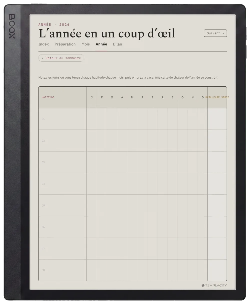 The Planner · Habit Tracker Boox Tab Ultra C Pro page 3