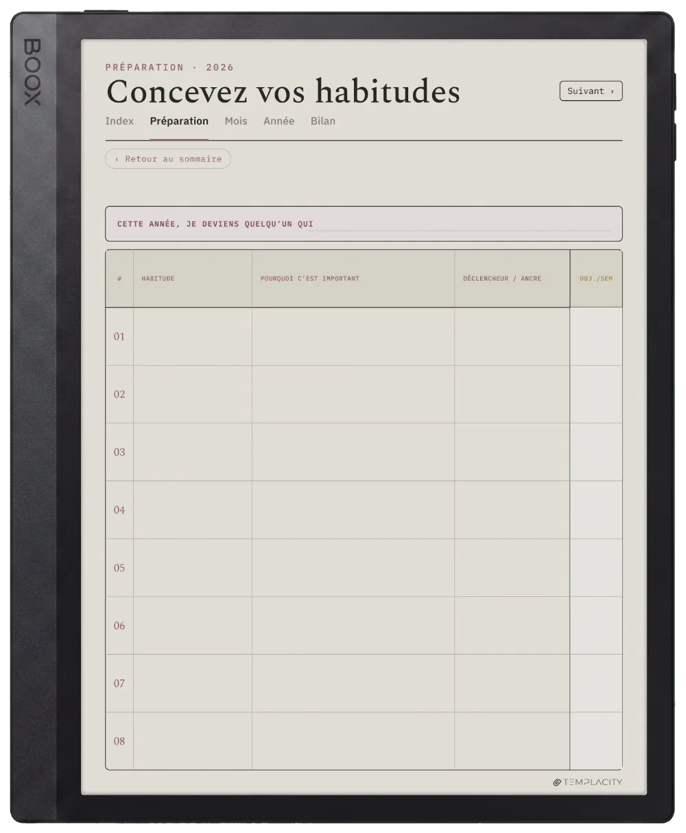 The Planner · Habit Tracker Boox Tab Ultra C Pro page 4