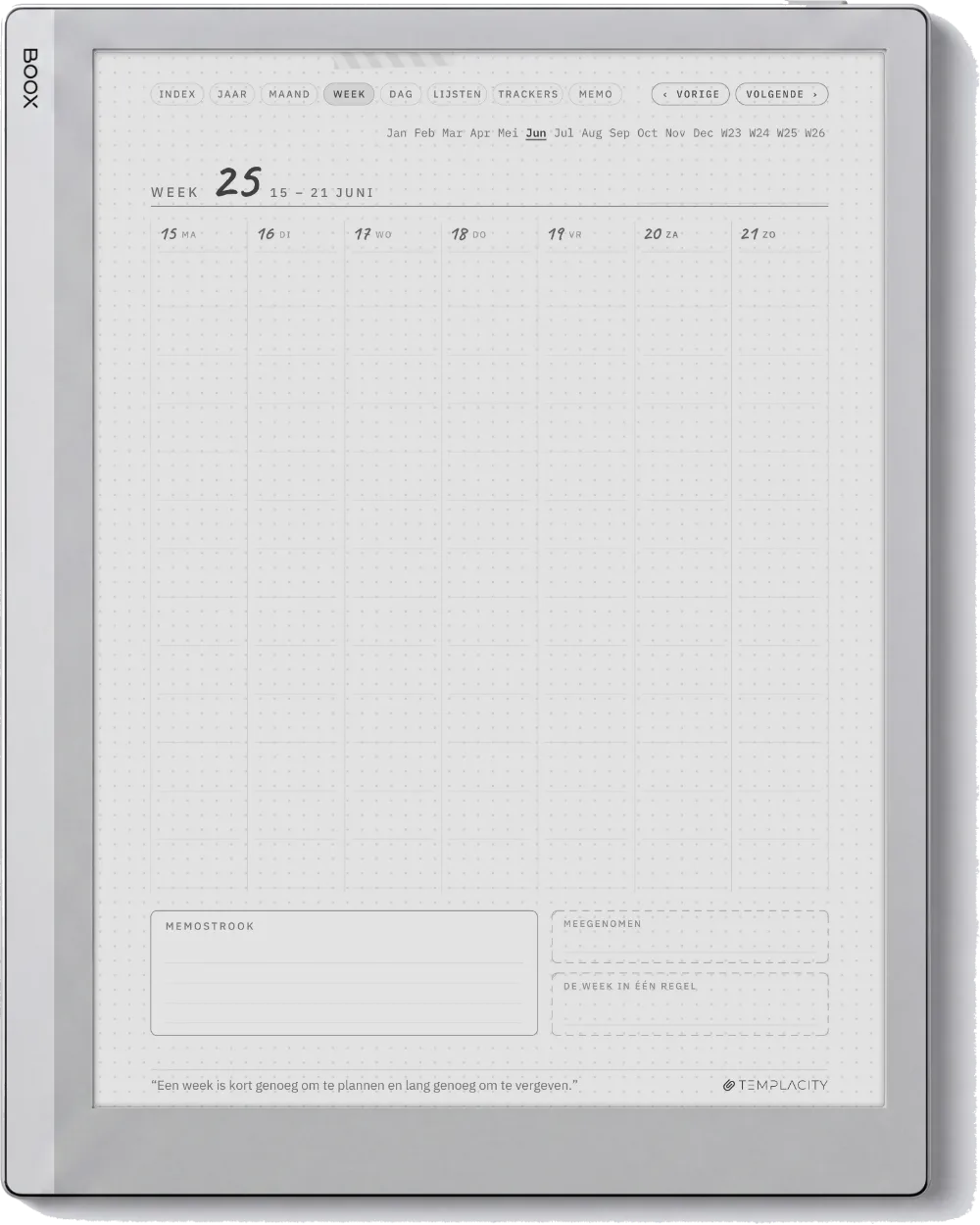 Ichinichi 一日 · Een techo voor e-ink Boox Go 10.3 pagina 2