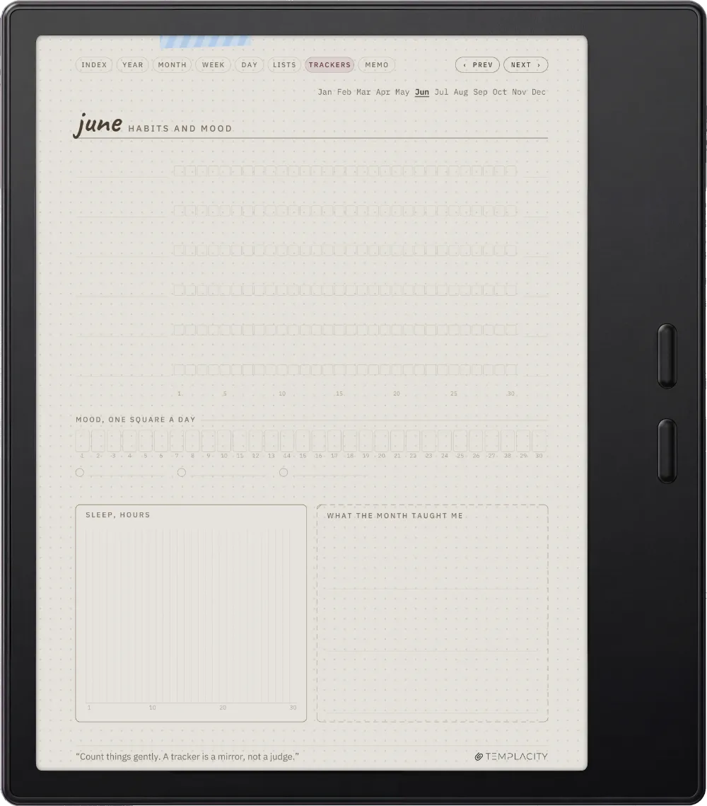 Ichinichi 一日 · A techo for e-ink Boox Go Color 7 (Gen II) page 5