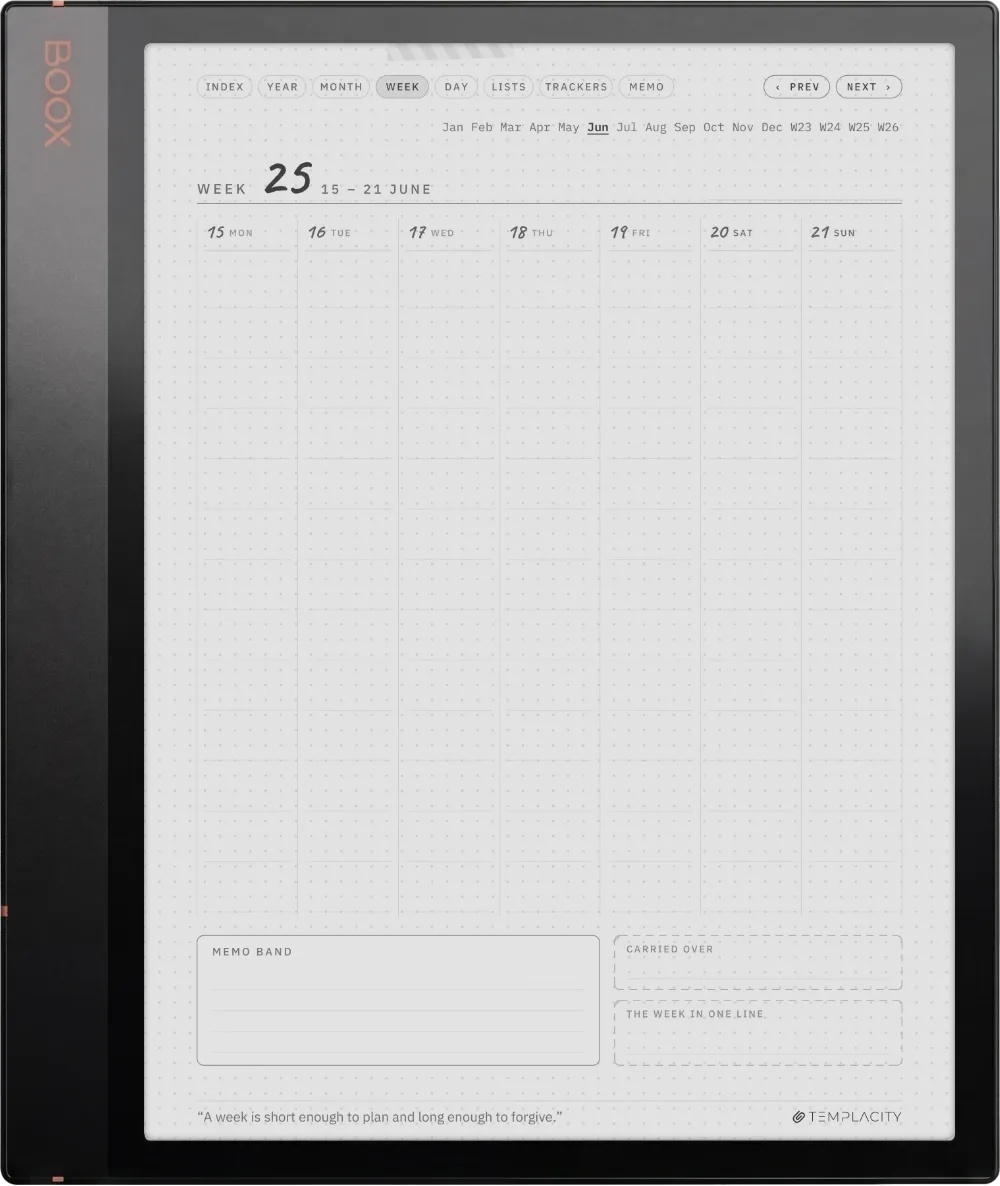 Ichinichi 一日 · A techo for e-ink Boox Note Air 3 page 2