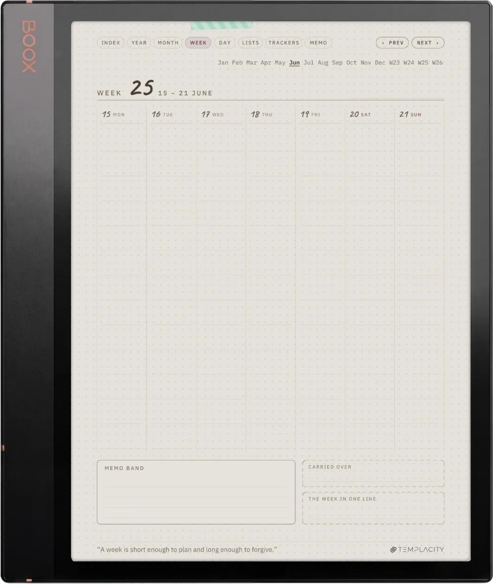 Ichinichi 一日 · A techo for e-ink Boox Note Air3 C page 2