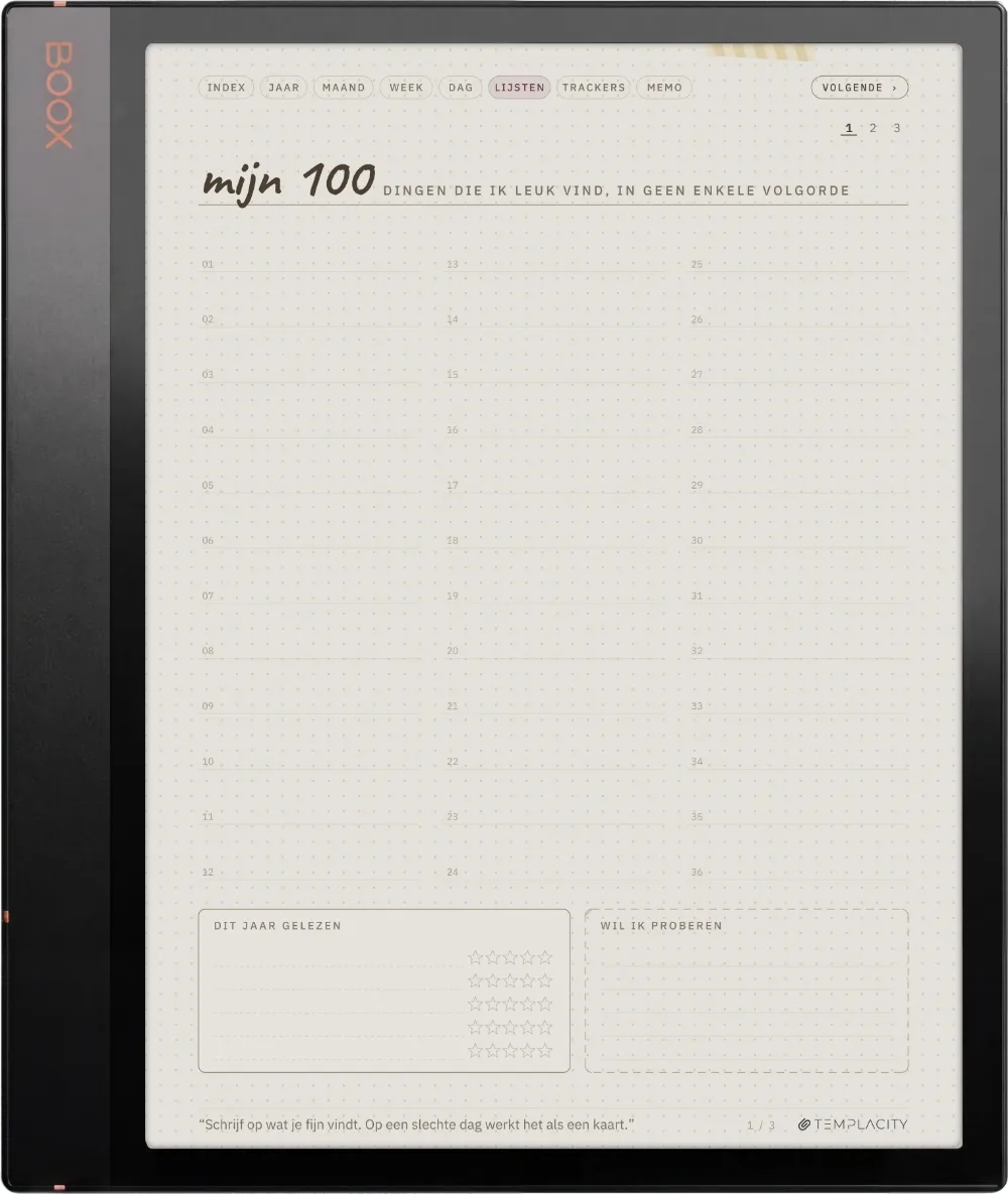 Ichinichi 一日 · Een techo voor e-ink Boox Note Air3 C pagina 4