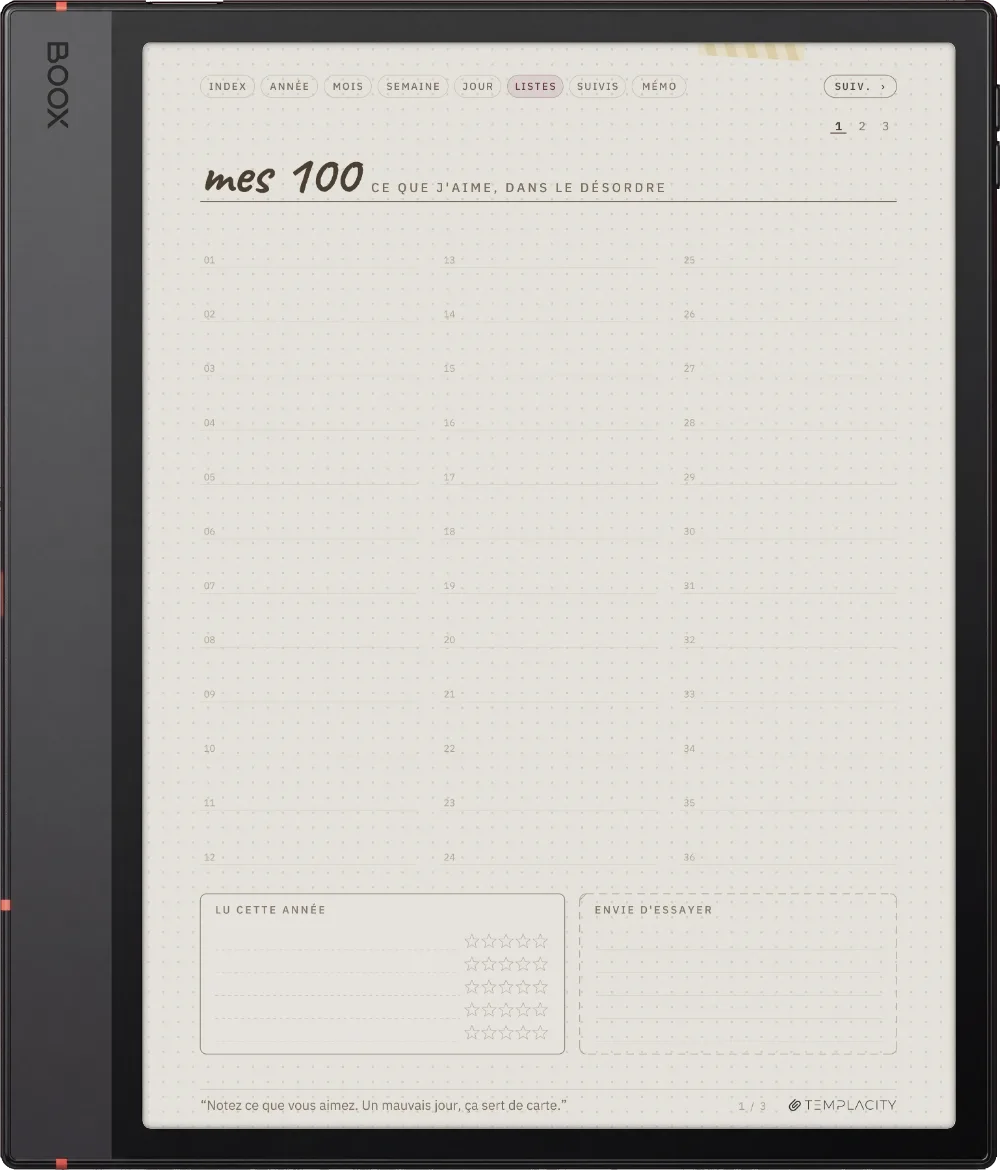 Ichinichi 一日 · Un techo pour e-ink Boox Note Air5 C, page 4