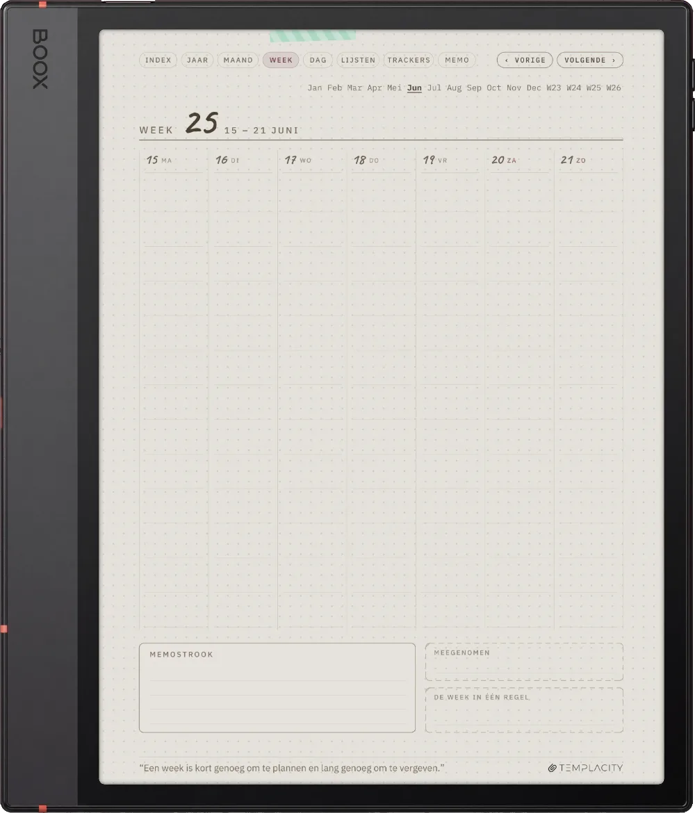 Ichinichi 一日 · Een techo voor e-ink Boox Note Air5 C pagina 2