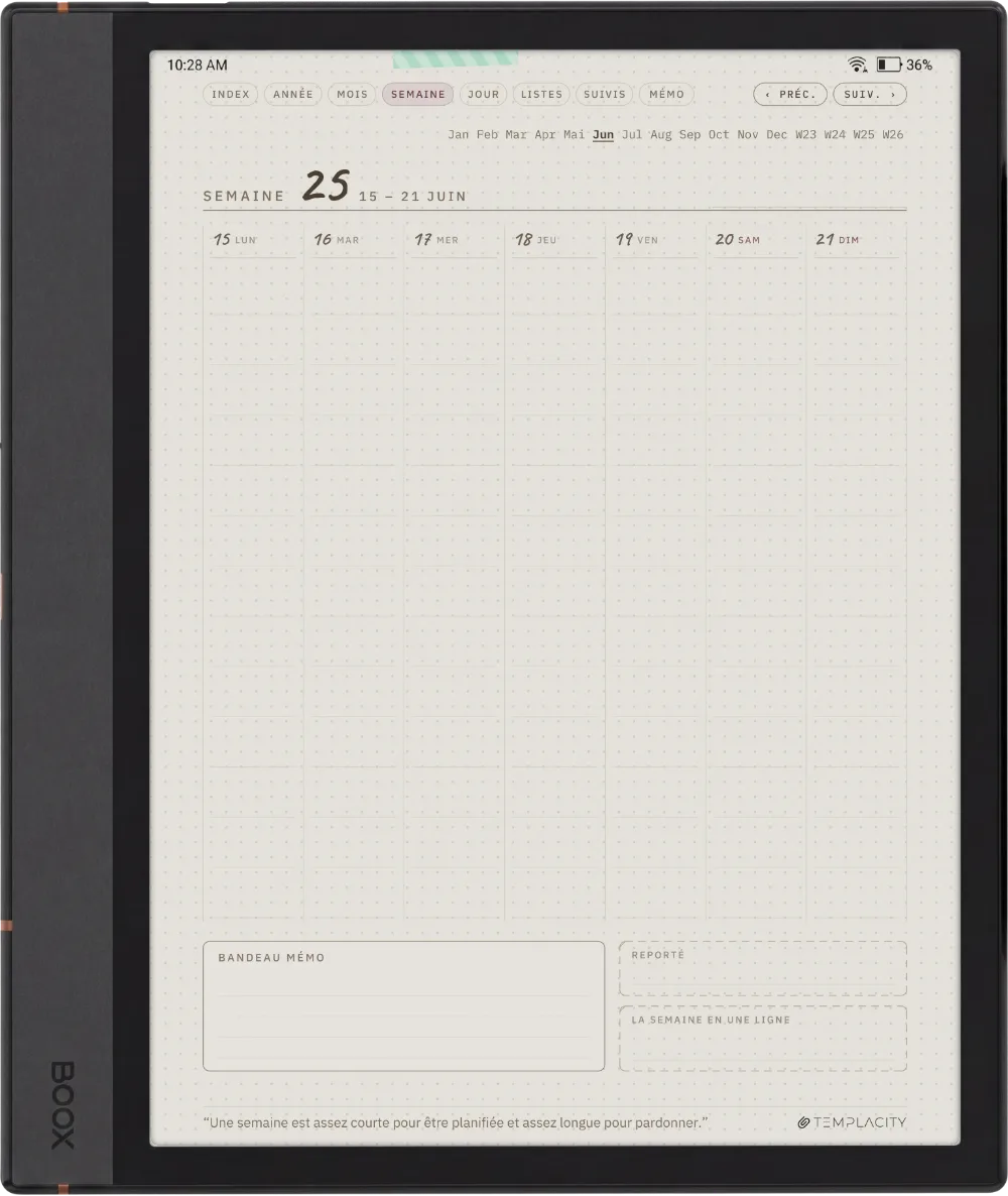 Ichinichi 一日 · Un techo pour e-ink Boox Note Max, page 2