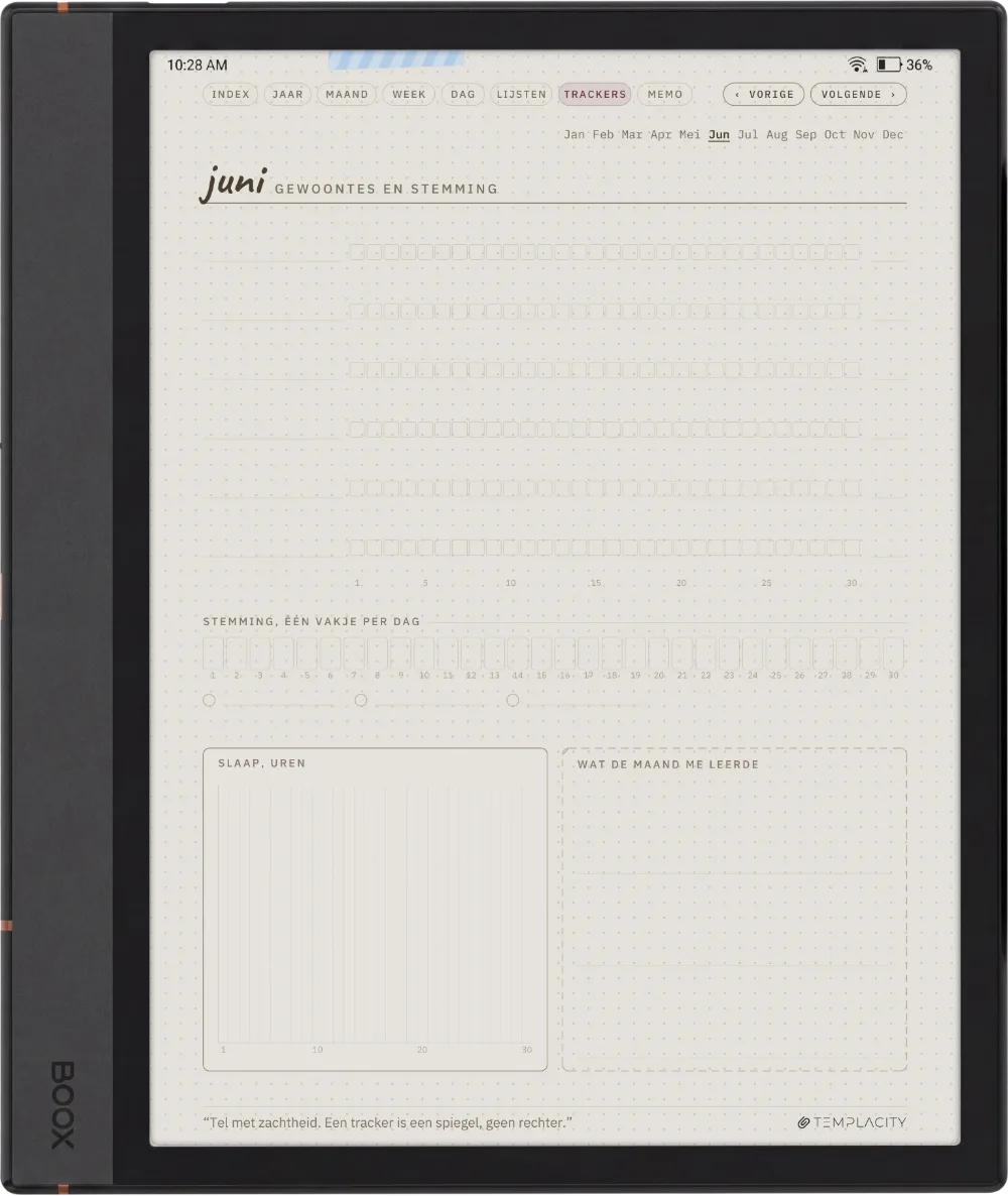 Ichinichi 一日 · Een techo voor e-ink Boox Note Max pagina 5