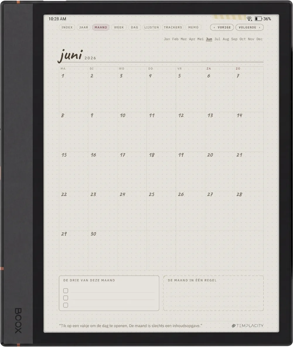 Ichinichi 一日 · Een techo voor e-ink Boox Note Max pagina 3
