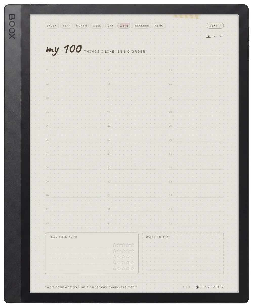 Ichinichi 一日 · A techo for e-ink Boox Tab Ultra C Pro page 4