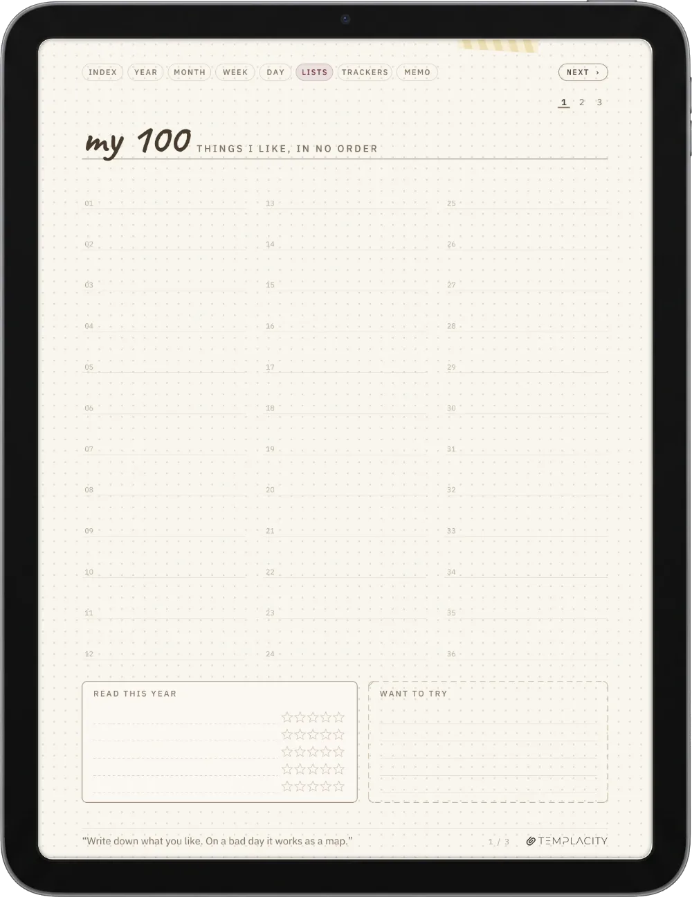 Ichinichi 一日 · A techo for e-ink iPad page 4