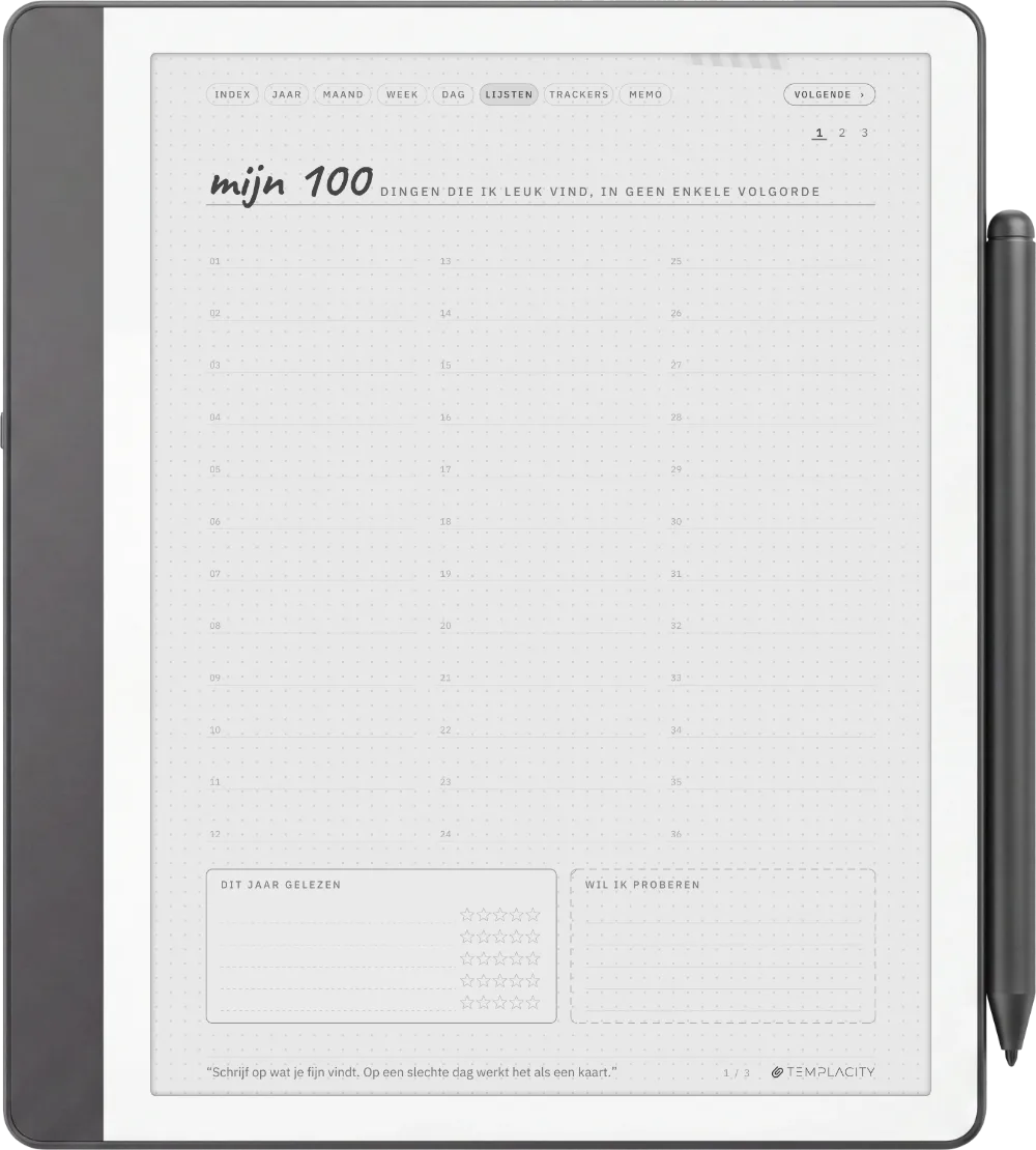 Ichinichi 一日 · Een techo voor e-ink Kindle Scribe pagina 4