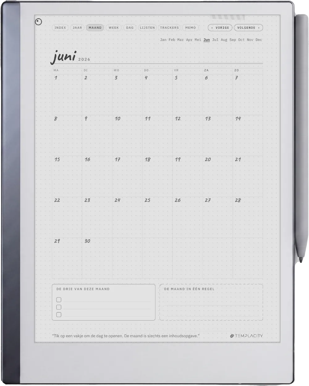 Ichinichi 一日 · Een techo voor e-ink reMarkable 2 pagina 3