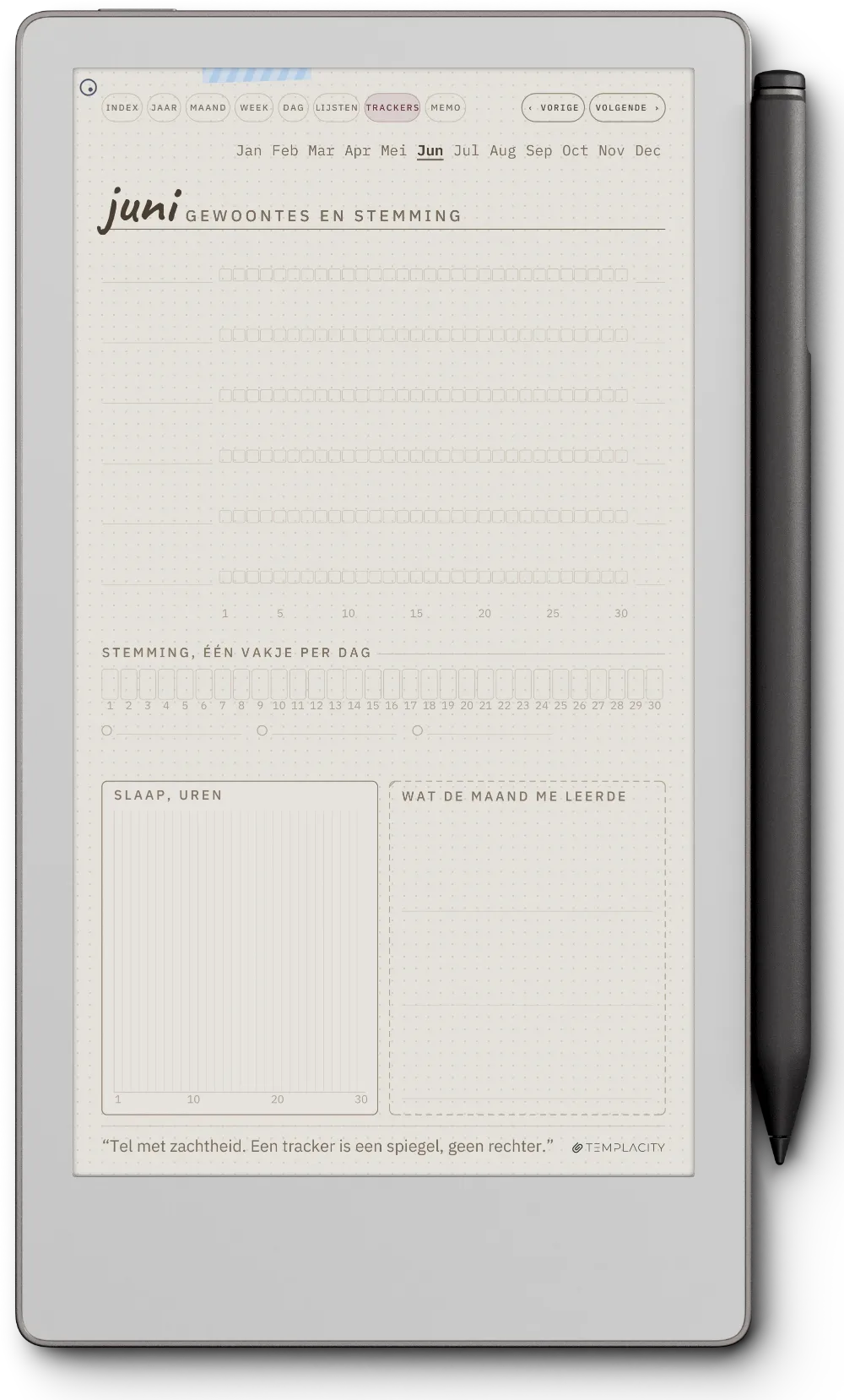 Ichinichi 一日 · Een techo voor e-ink reMarkable Paper Pro Move pagina 5