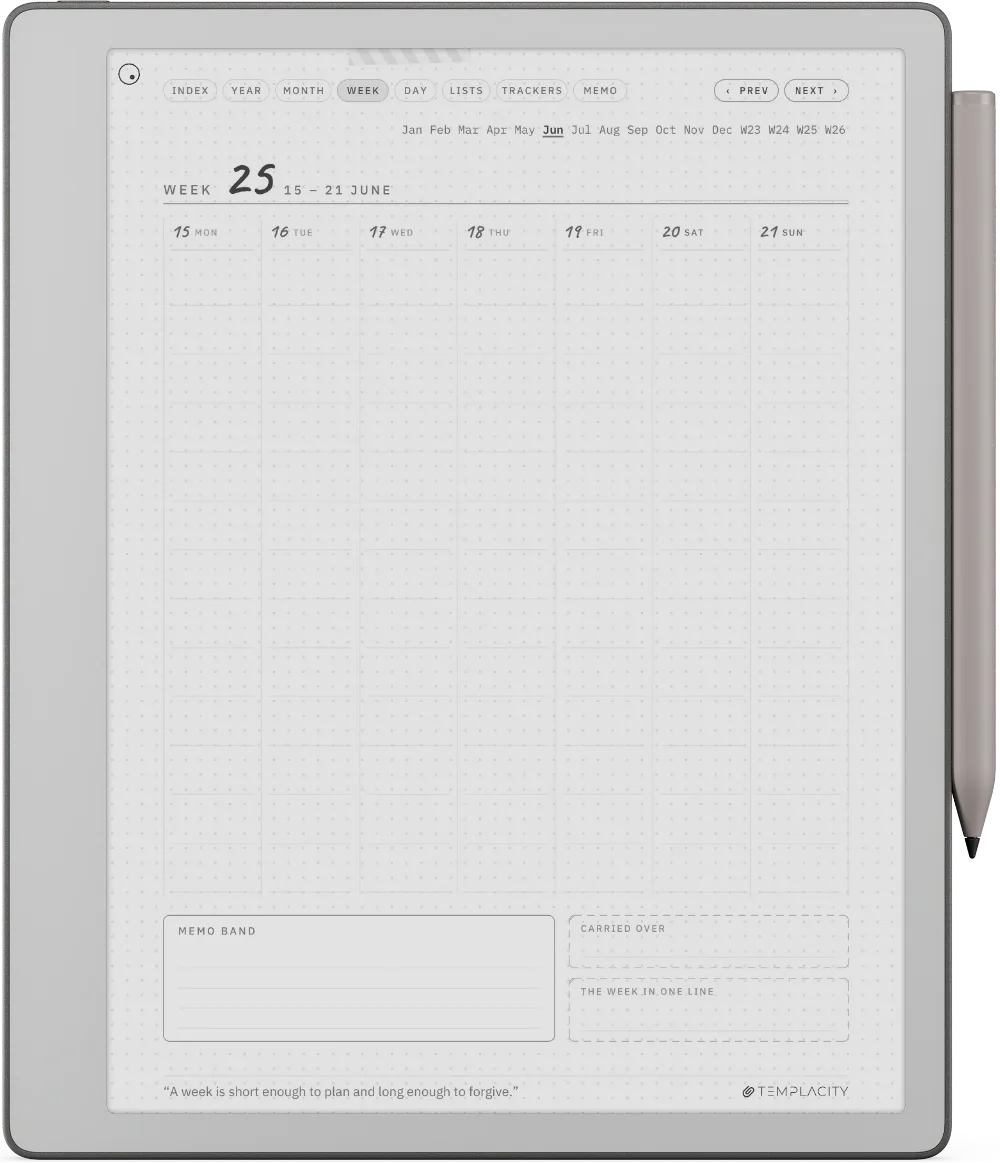 Ichinichi 一日 · A techo for e-ink reMarkable Paper Pure page 2