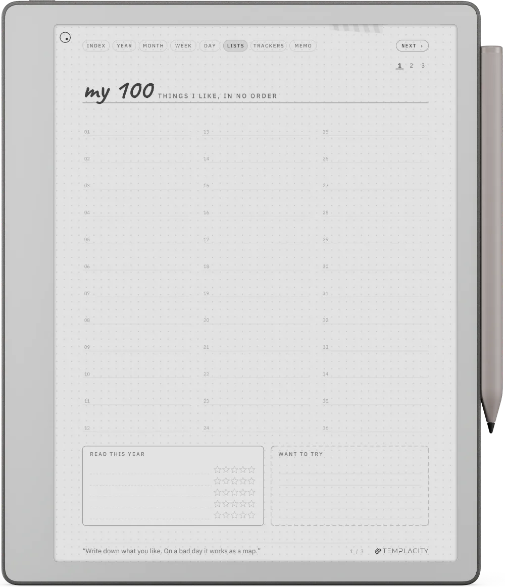 Ichinichi 一日 · A techo for e-ink reMarkable Paper Pure page 4