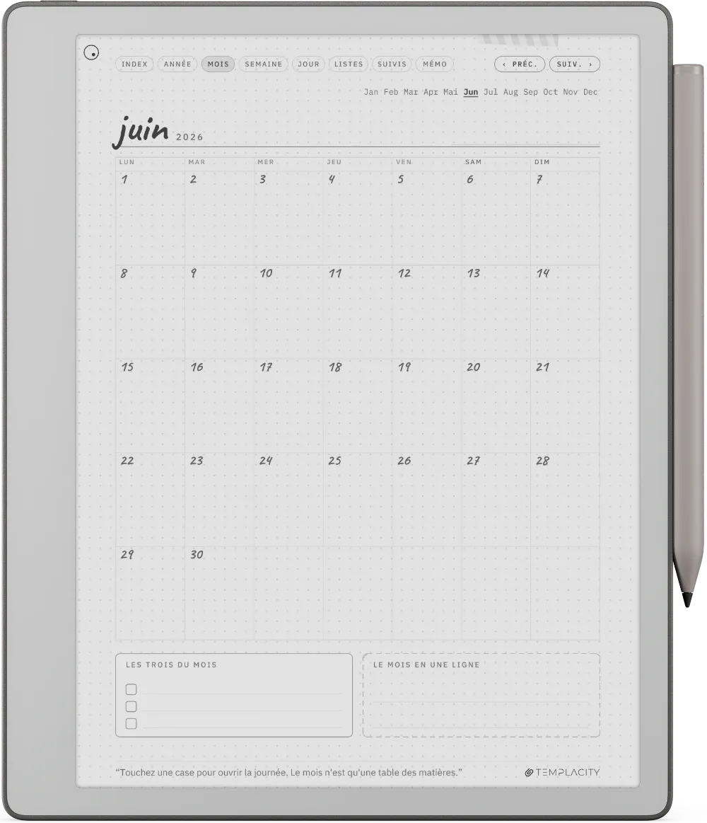 Ichinichi 一日 · Un techo pour e-ink reMarkable Paper Pure, page 3