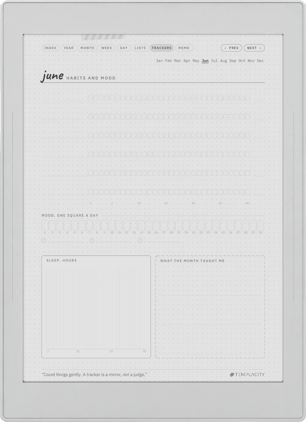 Ichinichi 一日 · A techo for e-ink Supernote Nomad page 5