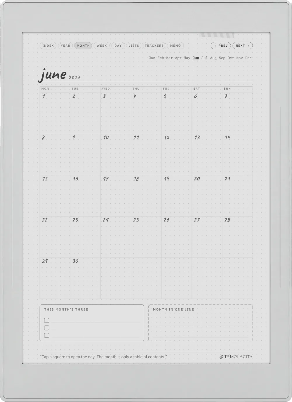 Ichinichi 一日 · A techo for e-ink Supernote Nomad page 3