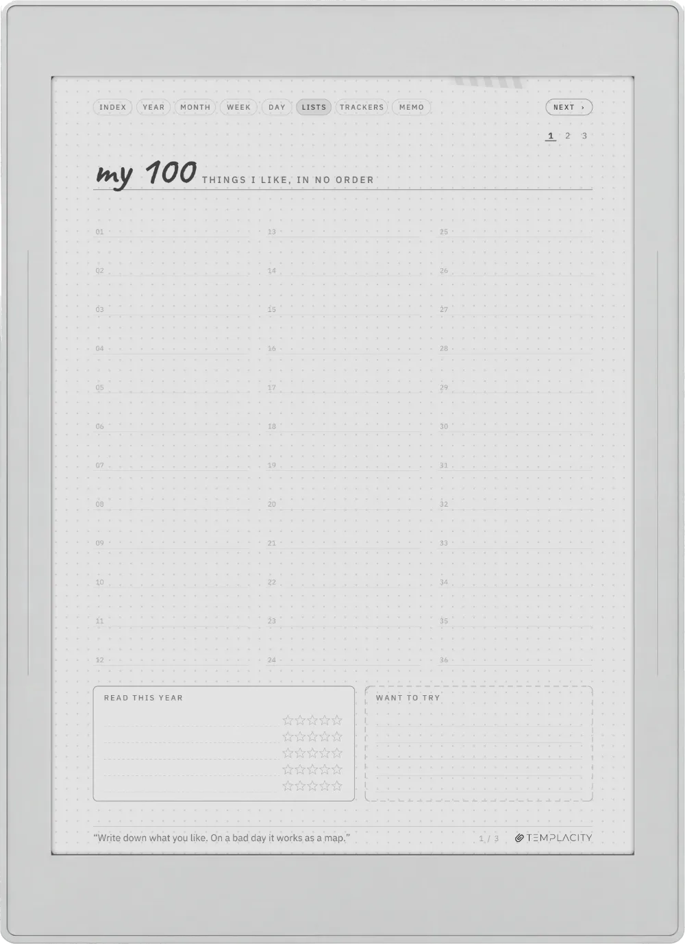 Ichinichi 一日 · A techo for e-ink Supernote Nomad page 4
