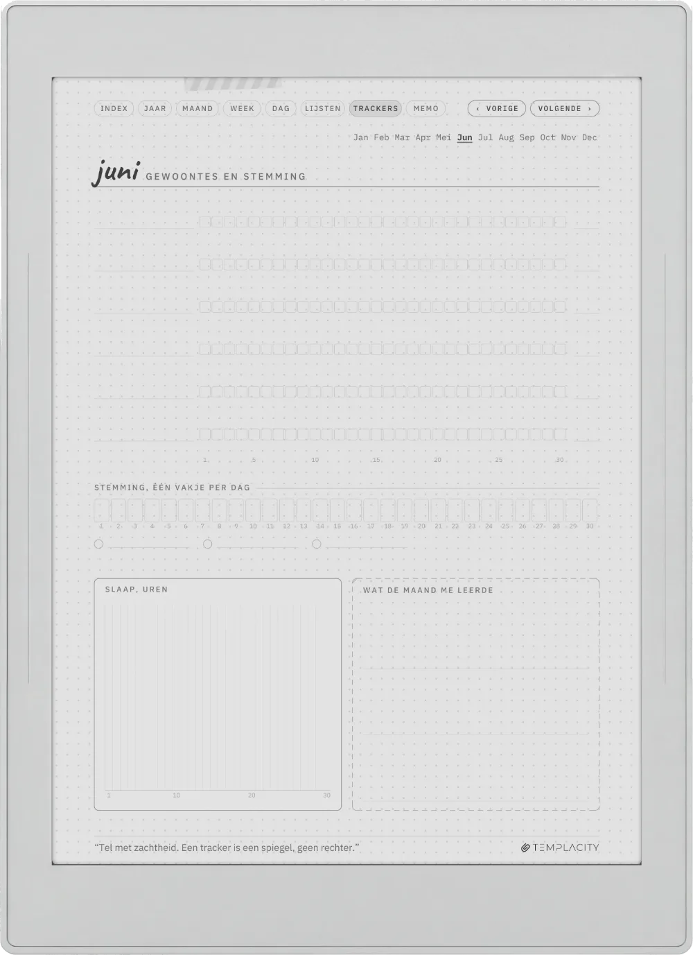 Ichinichi 一日 · Een techo voor e-ink Supernote Nomad pagina 5