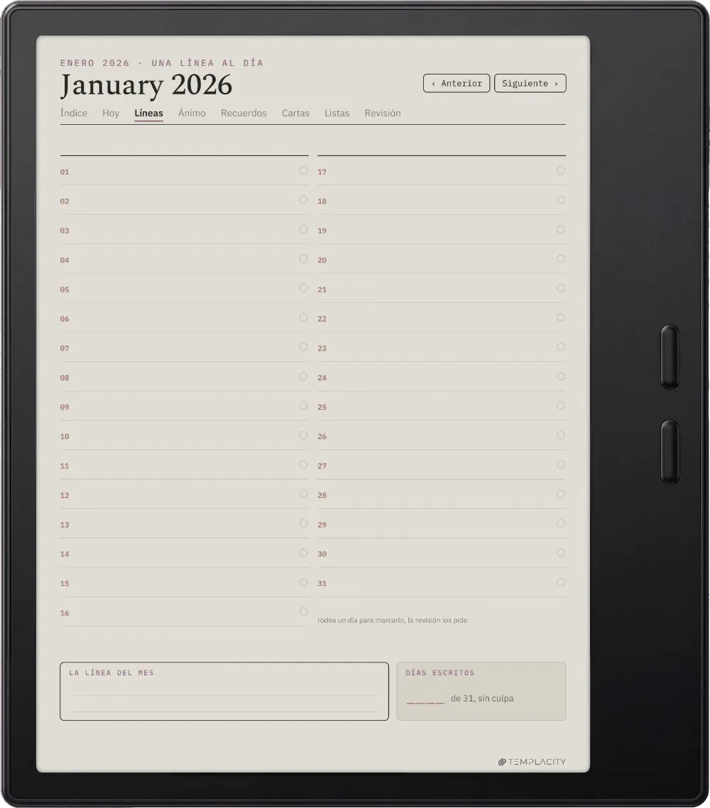 The Planner · The Journal Boox Go Color 7 (Gen II) página 5