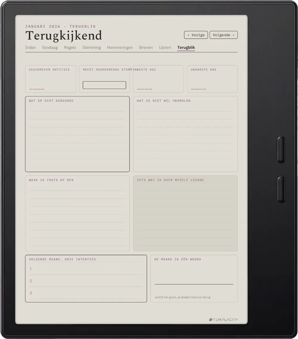 The Planner · Het Dagboek Boox Go Color 7 (Gen II) pagina 3