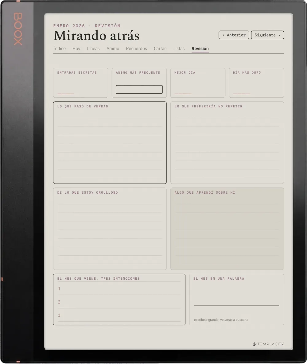 The Planner · The Journal Boox Note Air3 C página 3