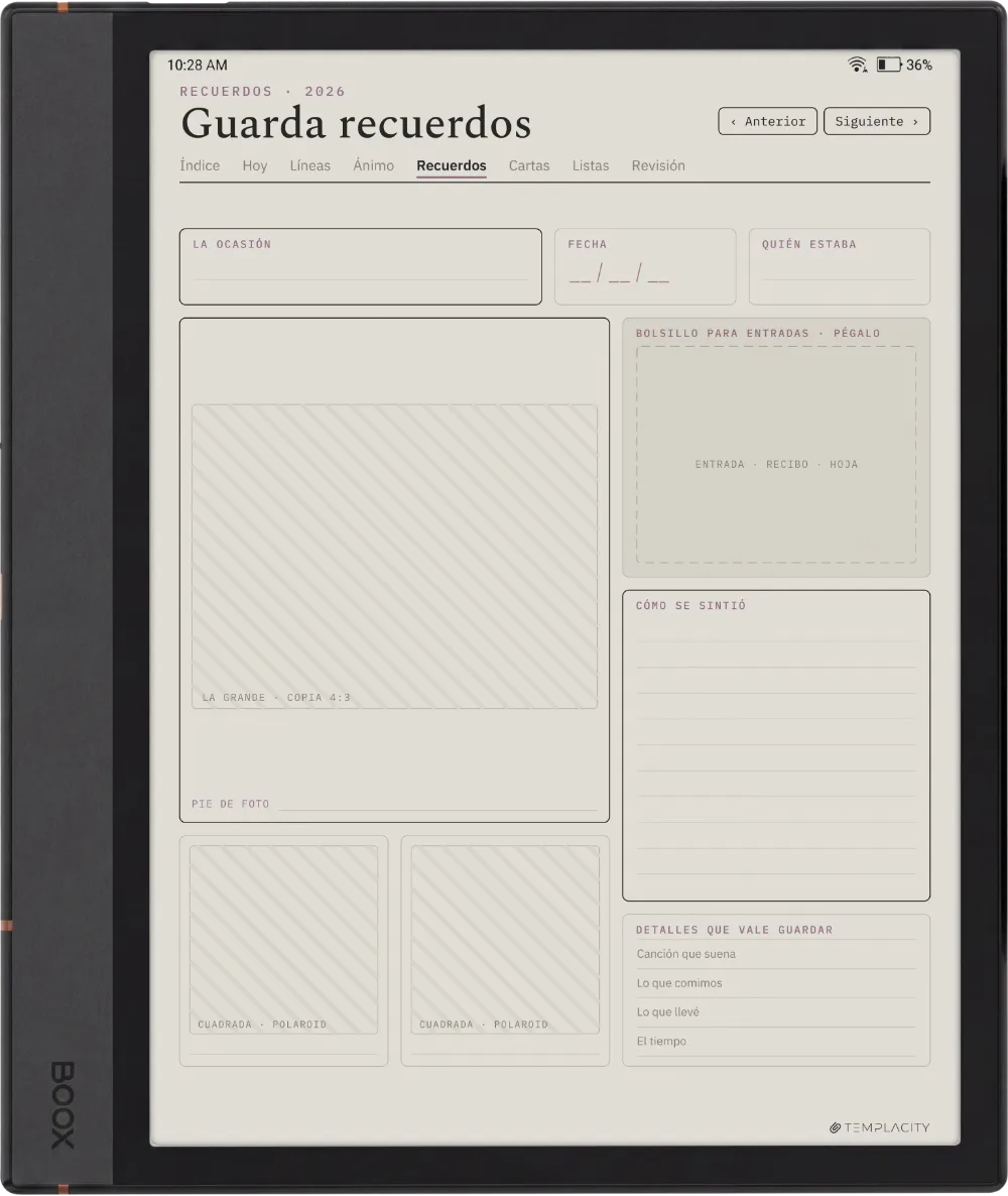 The Planner · The Journal Boox Note Air4 C página 4