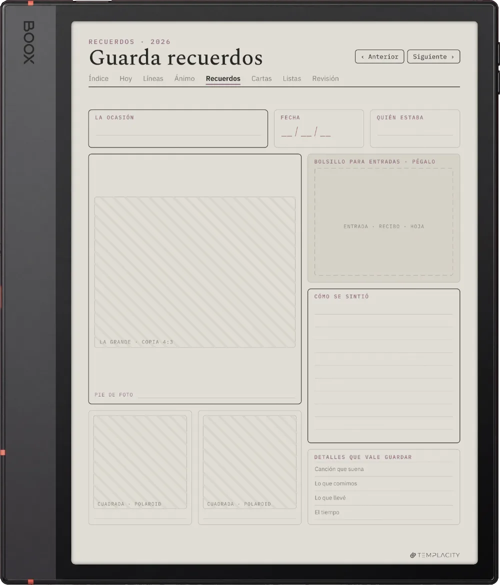 The Planner · The Journal Boox Note Air5 C página 4