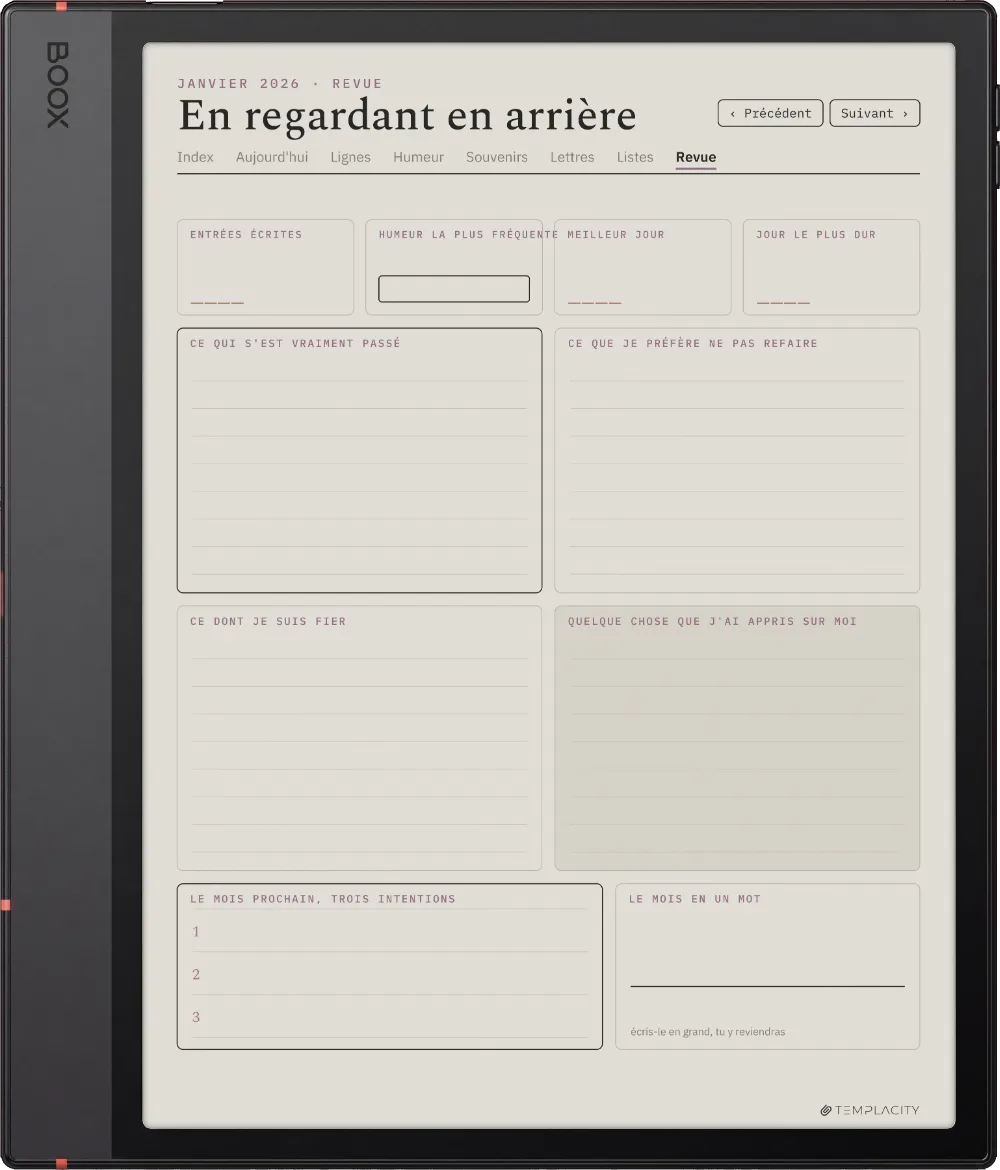 The Planner · The Journal Boox Note Air5 C page 3