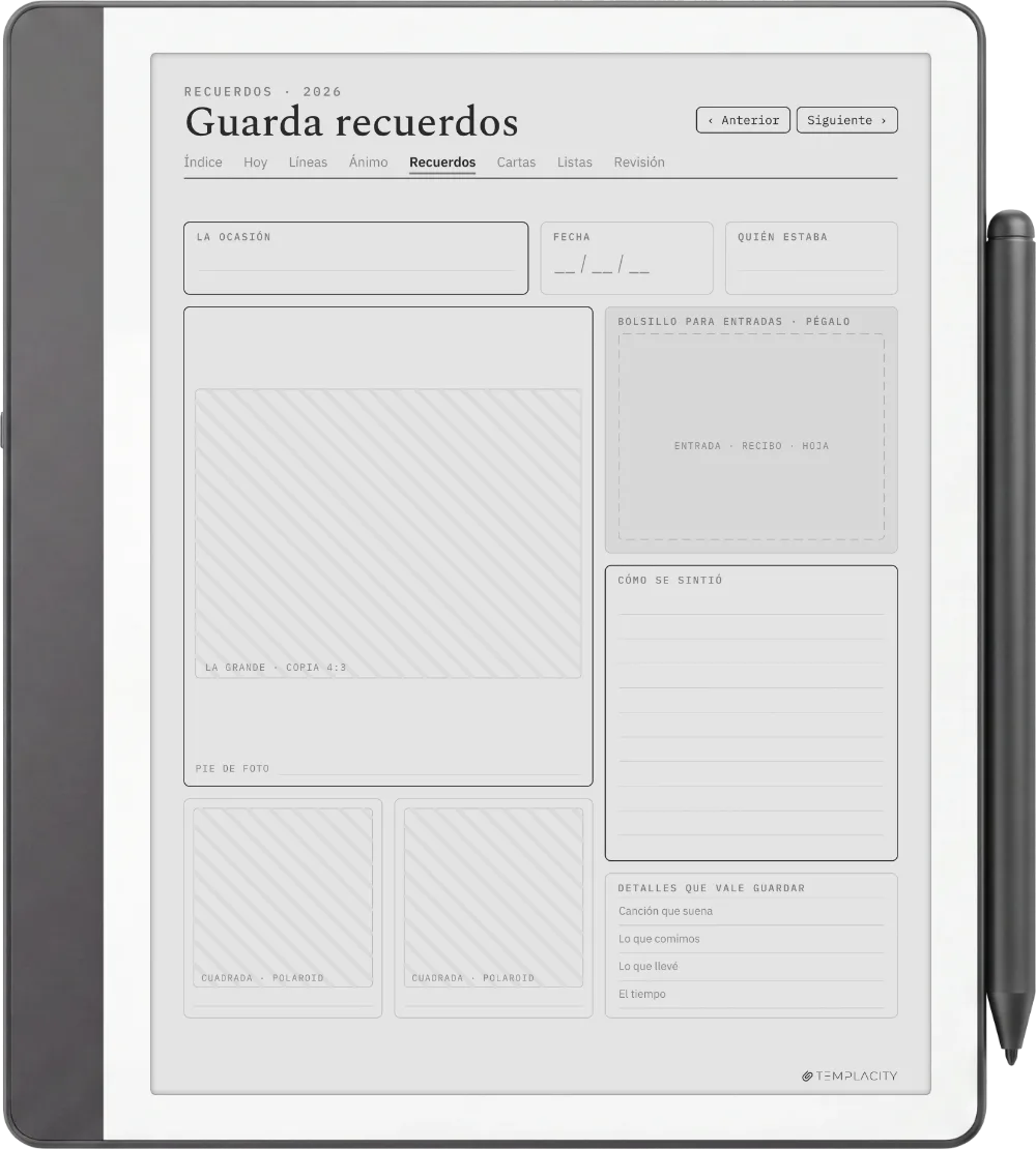 The Planner · The Journal Kindle Scribe página 4