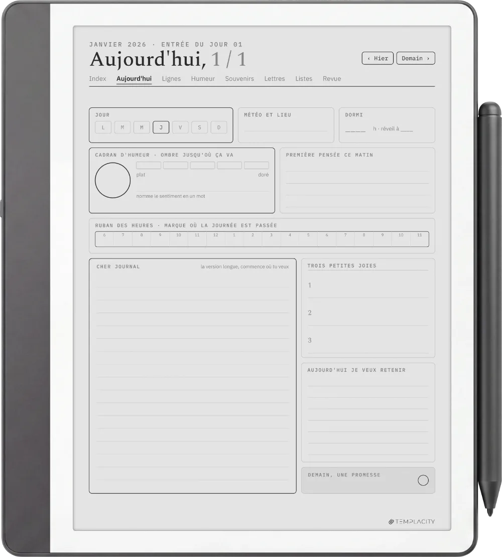The Planner Aujourd'hui