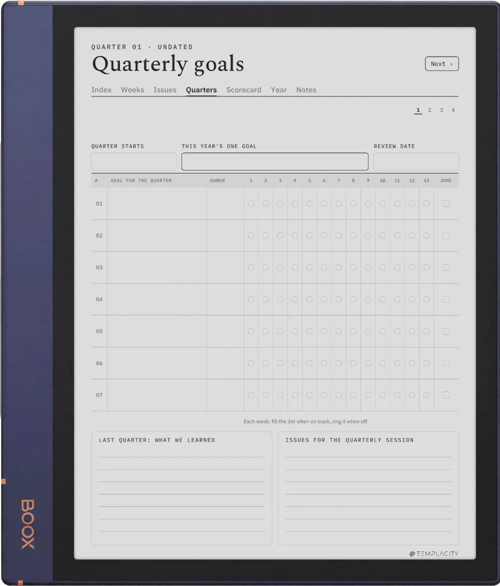 The Planner · Leadership Meeting Boox Note Air2 page 3