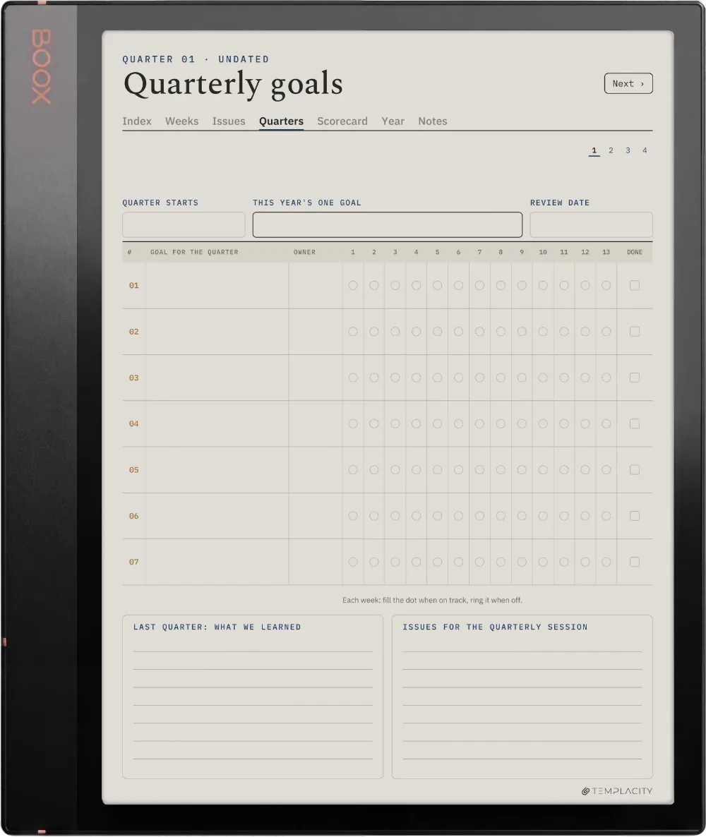 The Planner · Leadership Meeting Boox Note Air3 C page 3