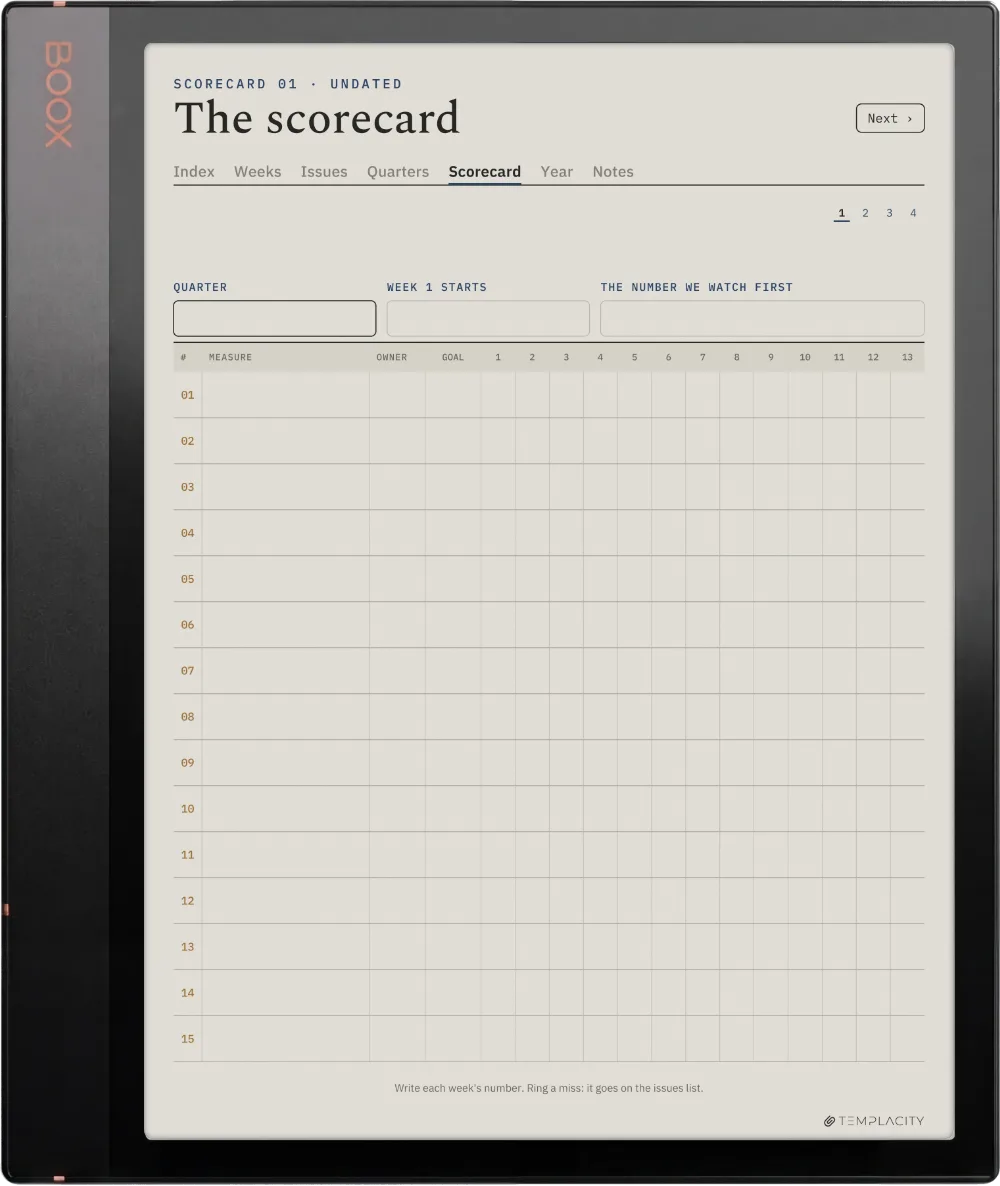 The Planner · Leadership Meeting Boox Note Air3 C page 4