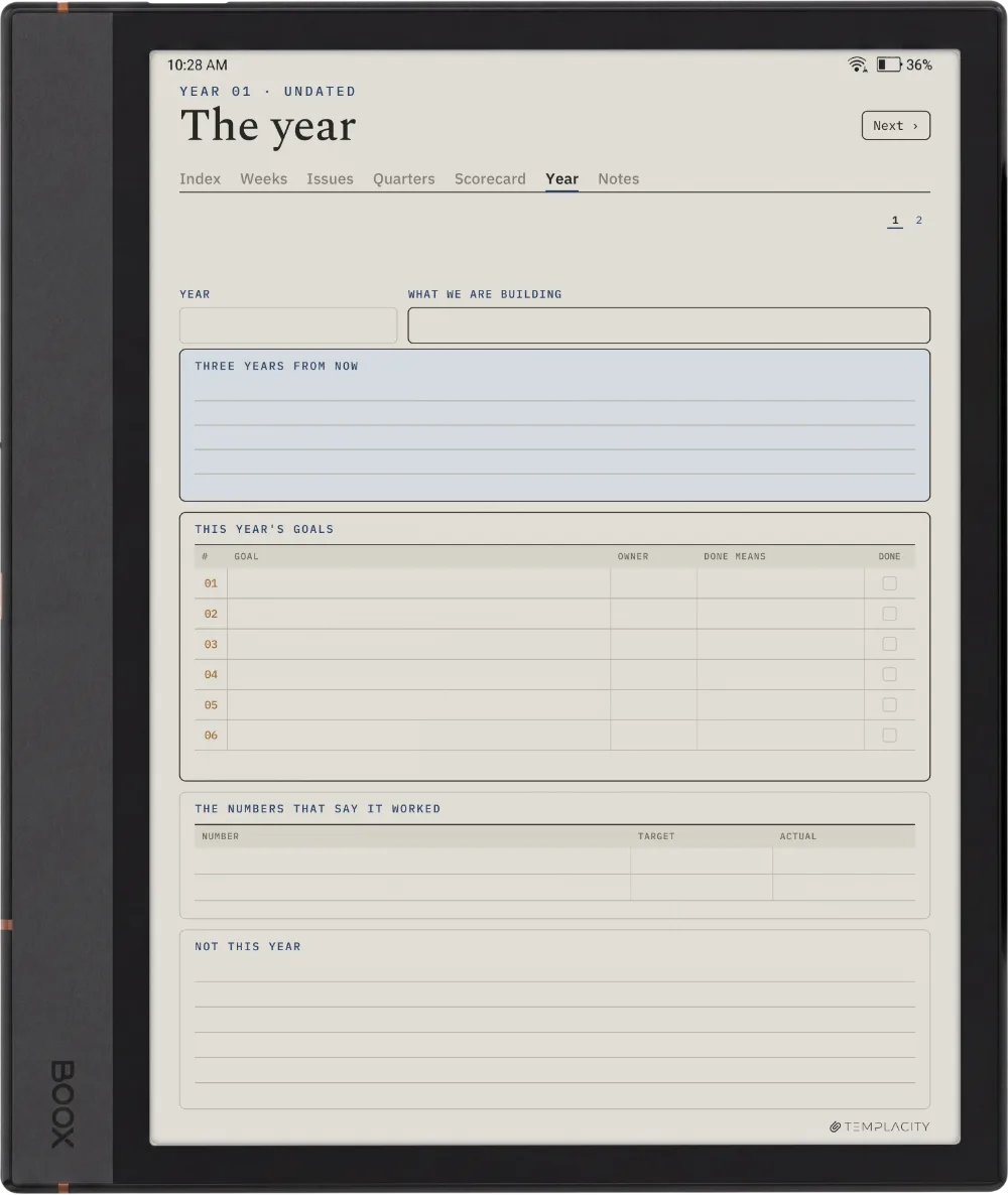 The Planner · Leadership Meeting Boox Note Air4 C page 5