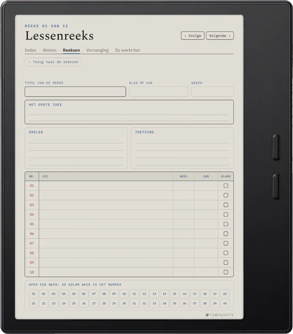 The Planner · Docenten Boox Go Color 7 (Gen II) pagina 4