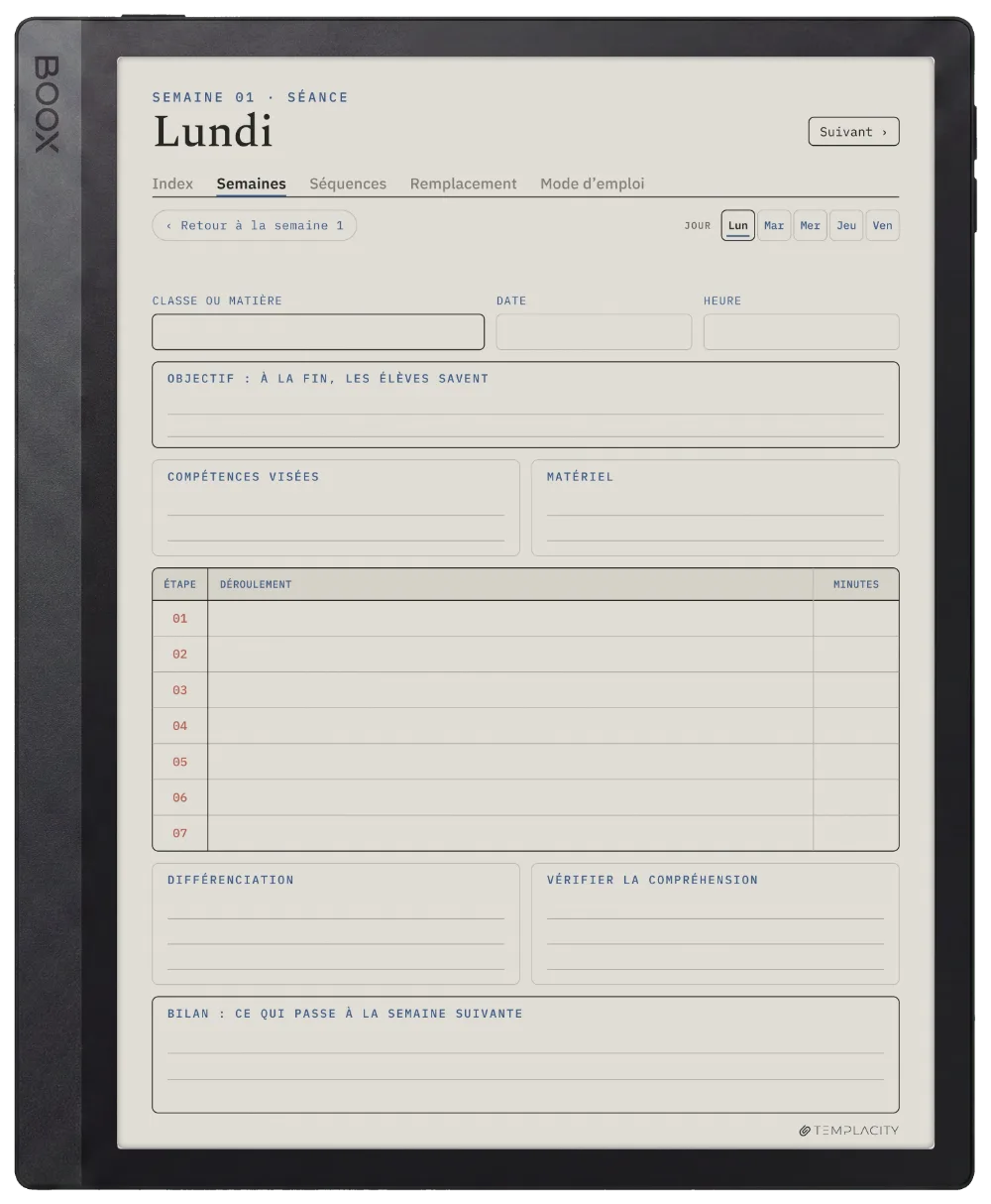 The Planner · Enseignants Boox Tab Ultra C Pro page 2