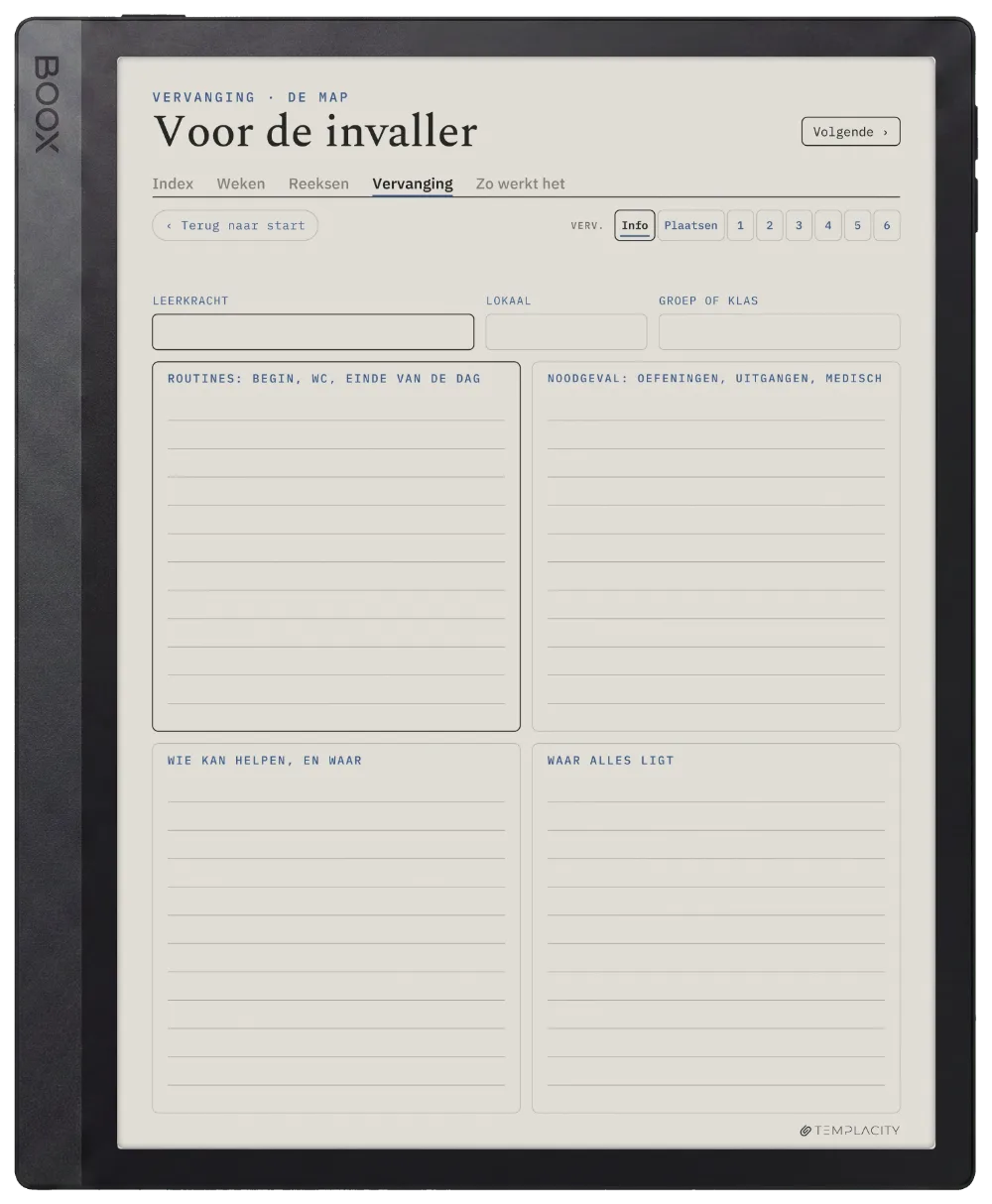 The Planner · Docenten Boox Tab Ultra C Pro pagina 5