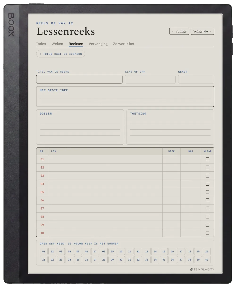 The Planner · Docenten Boox Tab Ultra C Pro pagina 4