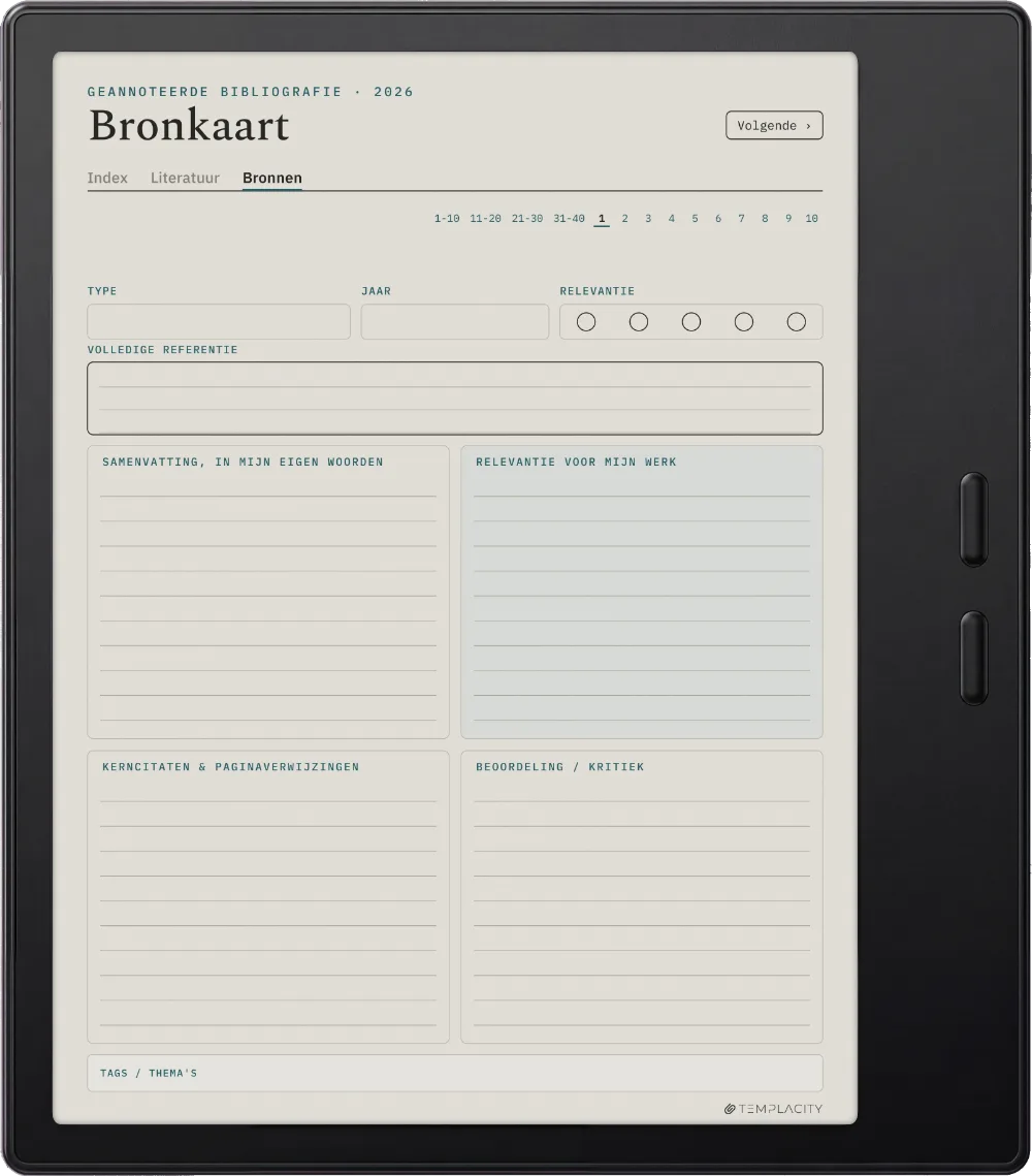 The Planner · Literatuurreview Boox Go Color 7 (Gen II) pagina 2