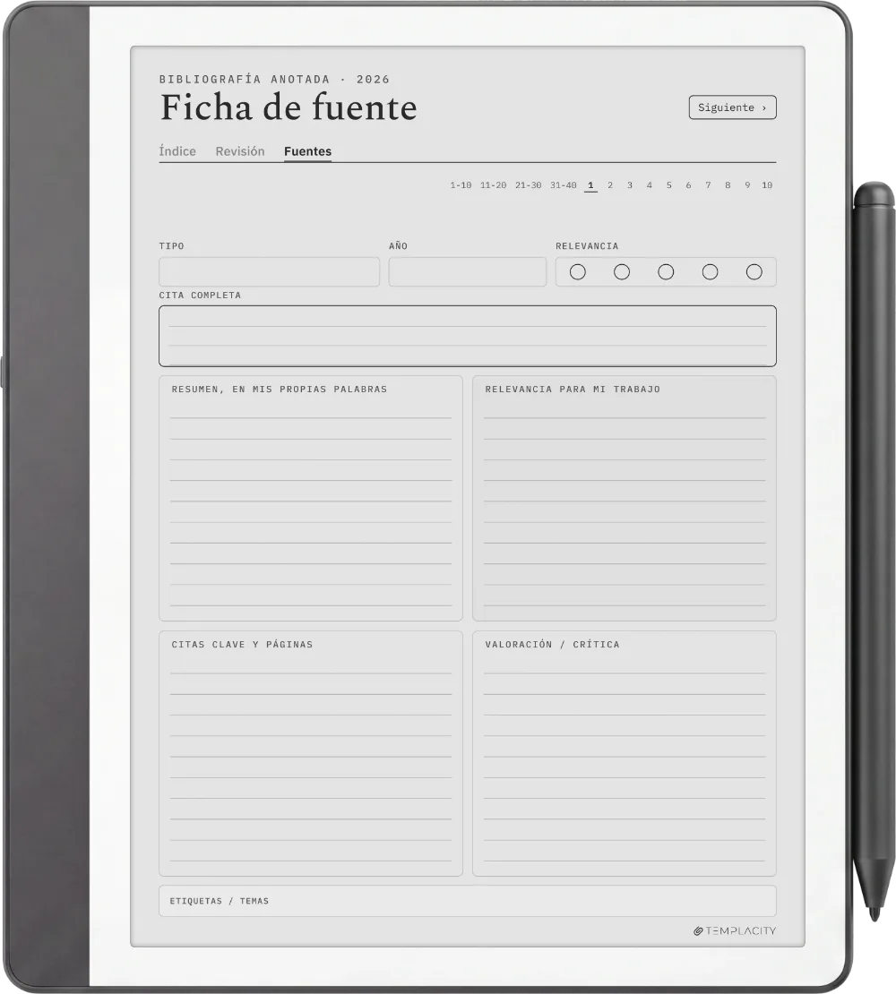 The Planner · Revisión bibliográfica Kindle Scribe página 2
