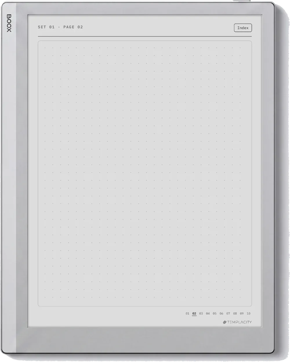 The Planner · Notebook System Boox Go 10.3 page 3