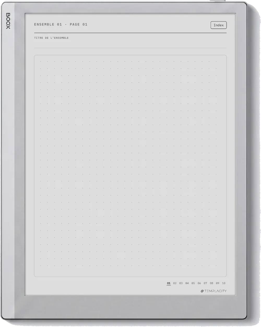 The Planner · Notebook System Boox Go 10.3 page 2