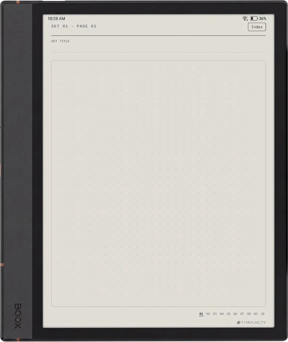 The Planner · Notebook System Boox Note Max page 2