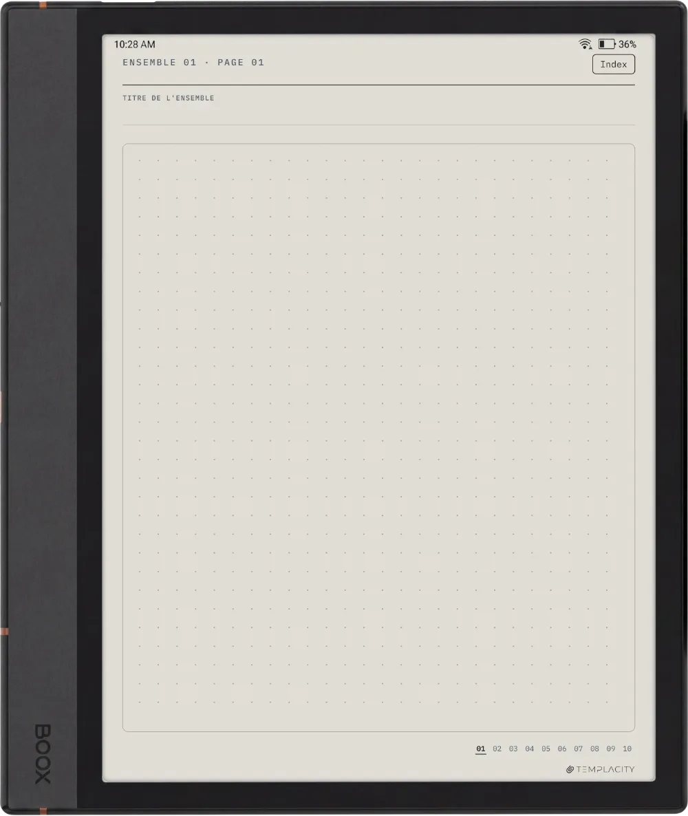 The Planner · Notebook System Boox Note Max page 2