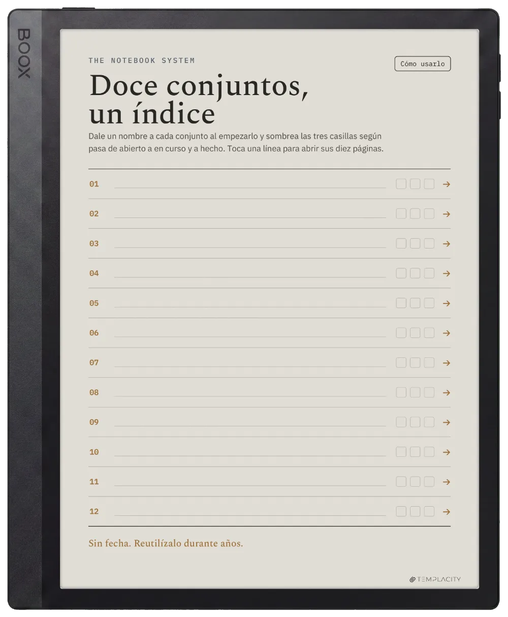 The Planner · Notebook System Boox Tab Ultra C Pro página 1